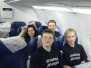Первые пассажиры рейса \"Ереван-Архангельск-Ереван\" (30 мая 2010 года)