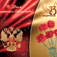 С днем Защитника Отечества!