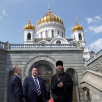 Концерт Северного русского народного хора в Храме Христа Спасителя